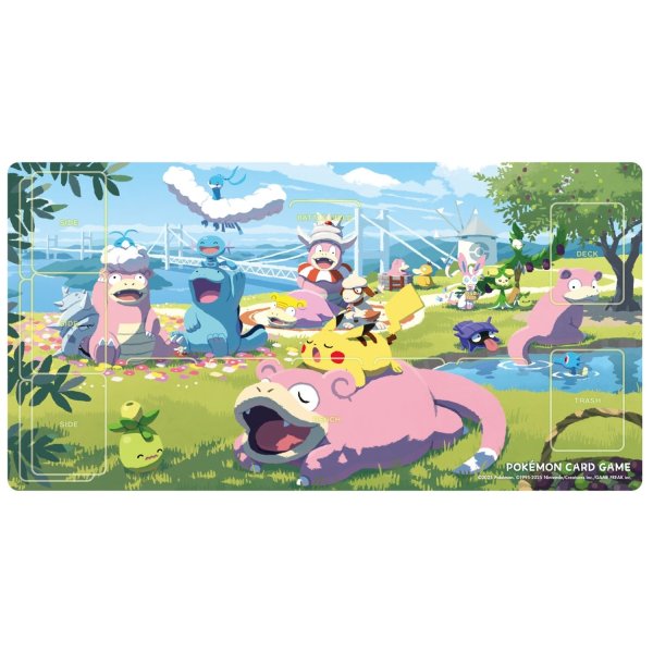 Photo1: Pokemon Center Original Card Game Rubber play mat Pokemon Center Kagawa (1)