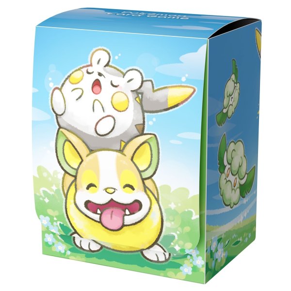 Photo1: Pokemon Center Original Card Game Flip deck case Togedemaru & Yamper (1)
