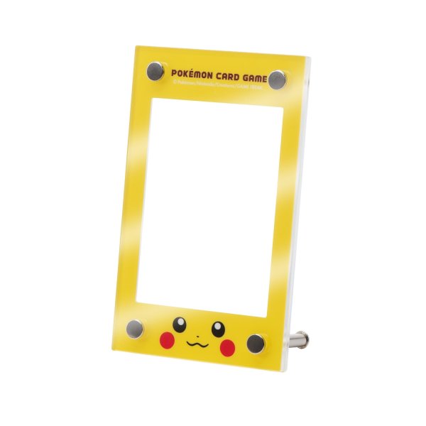Photo1: Pokemon Center Original Pokemon Card Display Frame Pikachu Face ver. (1)