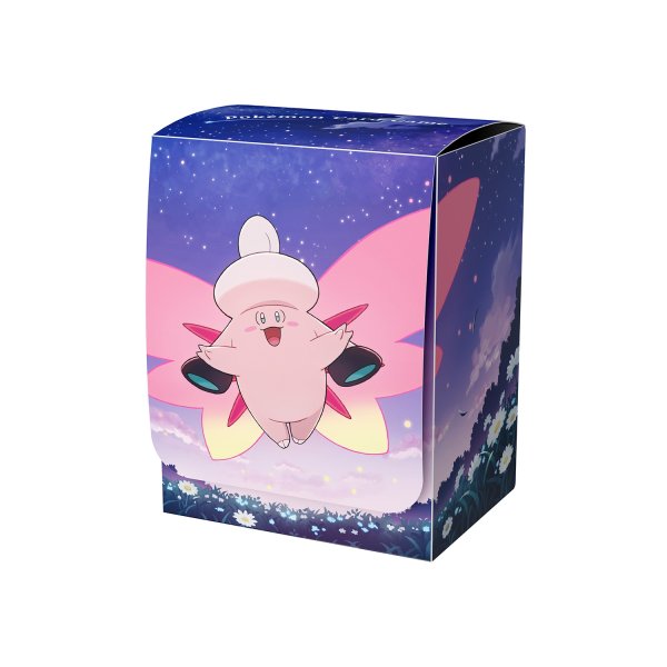 Photo1: Pokemon Center Original Card Game Flip deck case Mega Clefable (1)