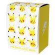 Photo1: Pokemon Center Original Card Game Flip deck case Pikachu and Thunder (1)