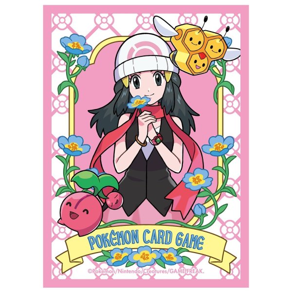 Photo2: Pokemon Center Original Card Game Sleeve Dawn 64 sleeves (2)