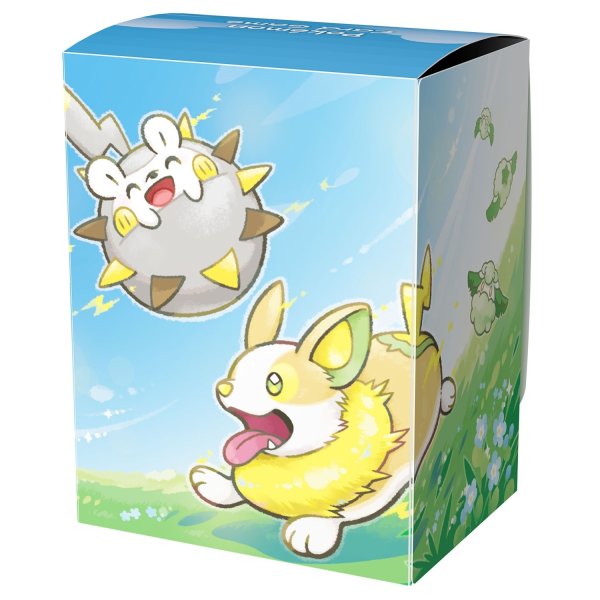 Photo2: Pokemon Center Original Card Game Flip deck case Togedemaru & Yamper (2)