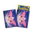 Photo1: Pokemon Center Original Card Game Sleeve Mega Clefable 64 sleeves (1)
