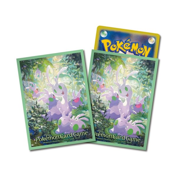 Photo1: Pokemon Center Original Card Game Sleeve Goomy Sliggoo 64 sleeves (1)