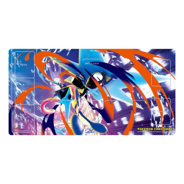 Photo1: Pokemon Center Original Card Game Rubber play mat Mega Greninja (1)