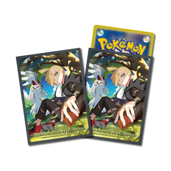 Photo1: Pokemon Center Original Card Game Sleeve Silvally Gladion 64 sleeves (1)
