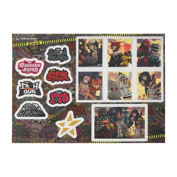 Photo1: Pokemon Center 2025 POKEMON TRAINERS STARDUST BESTIES Sticker Sheet Main Art (1)