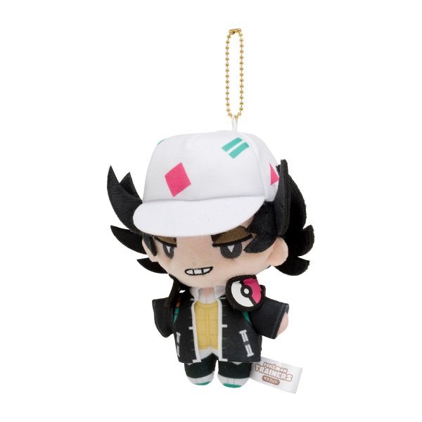 Photo2: Pokemon Center 2025 POKEMON TRAINERS Plush Mascot Key chain Giacomo (2)