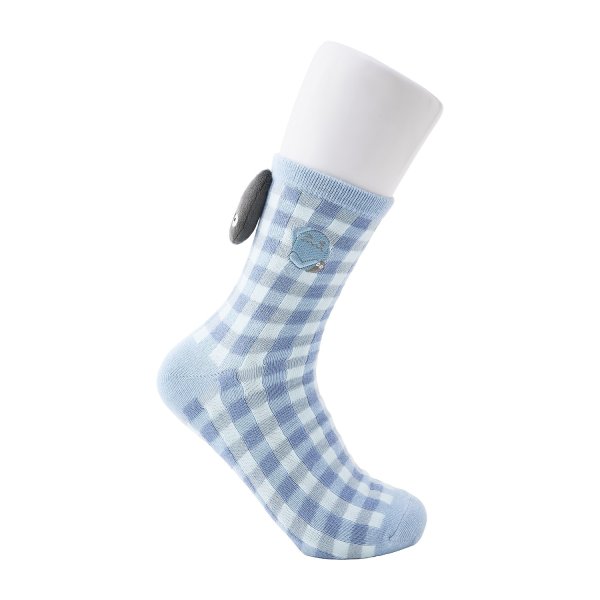 Photo3: Pokemon Center 2026 Socks with Tails for Women 23 - 25 cm 1 Pair Wobbuffet (3)