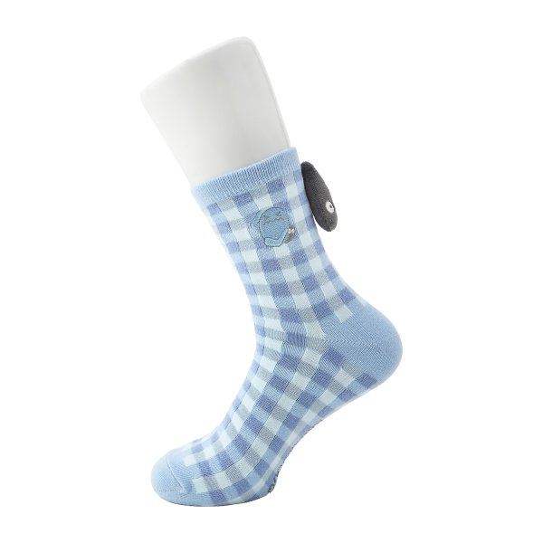 Photo2: Pokemon Center 2026 Socks with Tails for Women 23 - 25 cm 1 Pair Wobbuffet (2)