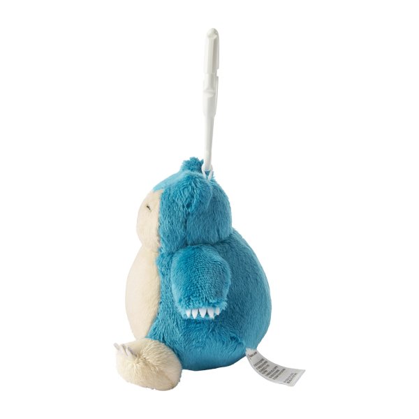 Photo4: Pokemon Center 2026 Plush Mascot with Carabiner Key chain Snorlax (4)