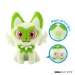 Photo1: Pokemon Center 2025 Petit Plush Safety pin Poke Ball Case vol.1 Sprigatito (1)