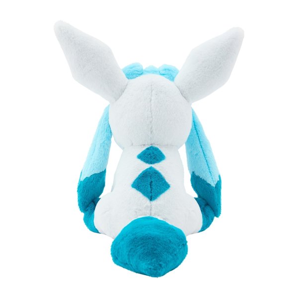 Photo4: Pokemon Center 2025 FUWA-FUWA Fluffy Plush doll Glaceon (4)