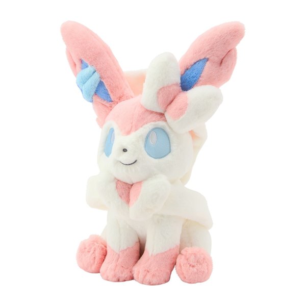 Photo2: Pokemon Center 2025 FUWA-FUWA Fluffy Plush doll Sylveon (2)