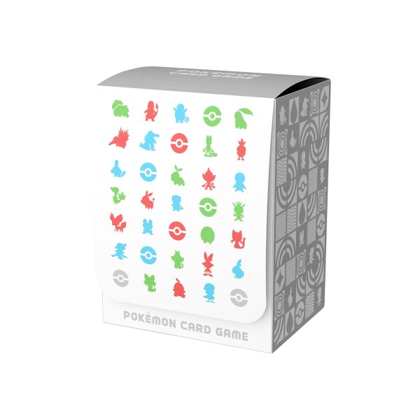 Photo1: Pokemon Center Original Card Game Flip deck case The Three Starter Pokémon (1)