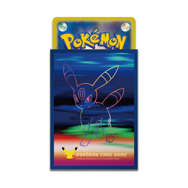 Photo2: Pokemon Center Original Card Game Sleeve Umbreon 30th Celebration Premium Gloss 64 sleeves (2)