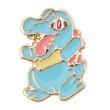Photo1: Pokemon Center 2026 Pokemon Face Earrings - Pierced Earrings ver. #49 Totodile 1 pc (1)