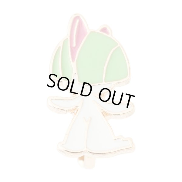 Photo1: Pokemon Center 2025 Pokemon Face Earrings - Clips Earrings ver. #37 Ralts 1 pc (1)