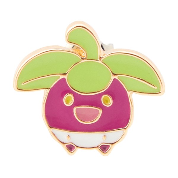 Photo1: Pokemon Center 2026 Pokemon Face Earrings - Pierced Earrings ver. #51 Bounsweet 1 pc (1)
