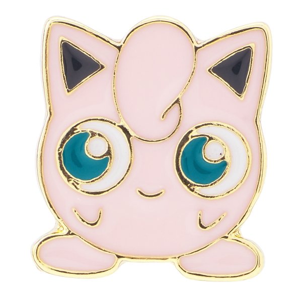 Photo1: Pokemon Center 2025 Pokemon Face Earrings - Pierced Earrings ver. #42 Jigglypuf 1 pc (1)