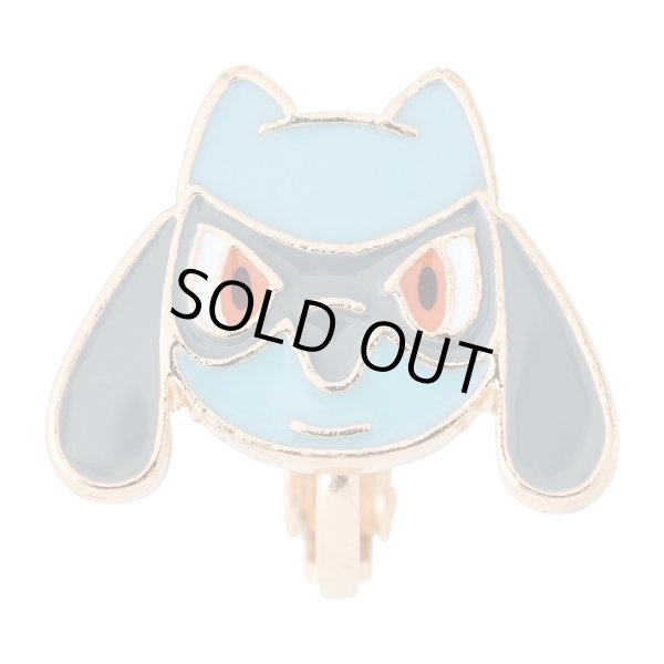 Photo1: Pokemon Center 2025 Pokemon Face Earrings - Clips Earrings ver. #38 Riolu 1 pc (1)