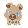 Photo1: Pokemon Center 2026 Pokemon Face Earrings - Pierced Earrings ver. #54 Rockruff 1 pc (1)