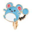 Photo1: Pokemon Center 2025 Pokemon Face Earrings - Clips Earrings ver. #35 Marill 1 pc (1)