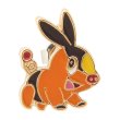 Photo1: Pokemon Center 2026 Pokemon Face Earrings - Pierced Earrings ver. #50 Tepig 1 pc (1)