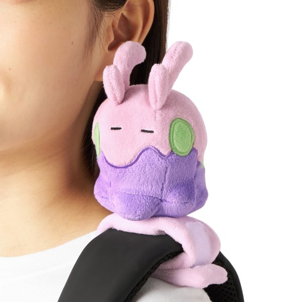 Photo4: Pokemon Center 2025 Shoulder Riding Mascot Plush Goomy (4)