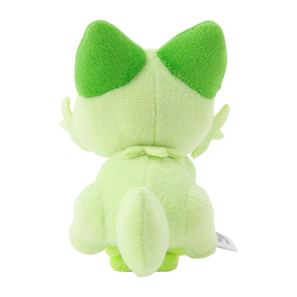 Photo3: Pokemon Center 2025 Shoulder Riding Mascot Plush Sprigatito (3)