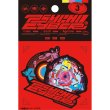 Photo1: Pokemon Center 2025 PSYCHO CYBER Sticker Sheet Uxie Mesprit Azelf (1)