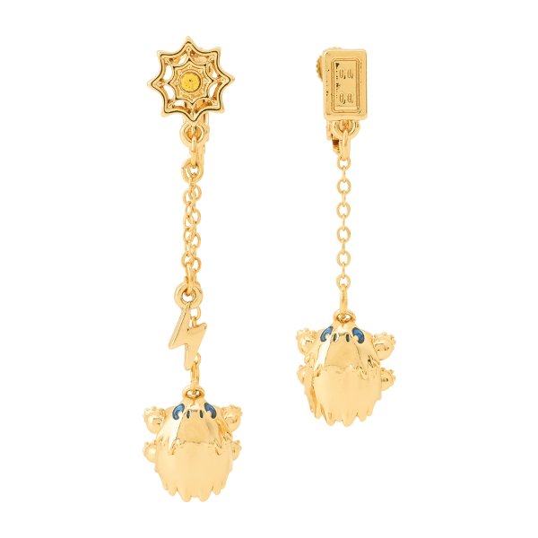 Photo1: Pokemon Center 2026 Give Me Electricity! Clips Earrings Joltik (1)