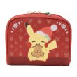 Photo1: Pokemon Center 2026 Preparing For Christmas Pikachu Pouch case Bag (1)