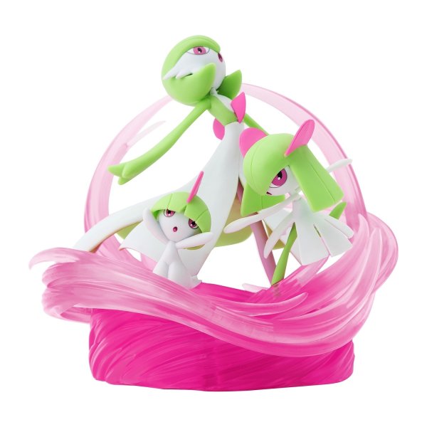 Photo1: Pokemon Center 2025 Light-up Figure PSYCHO CYBER – Ralts Kirlia Gardevoir (1)
