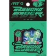 Photo1: Pokemon Center 2025 PSYCHO CYBER Sticker Sheet Solosis Duosion Reuniclus (1)