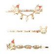 Photo1: Pokemon Center 2026 Give Me Electricity! Hair Pin Clip Dedenne Helioptile Joltik (1)