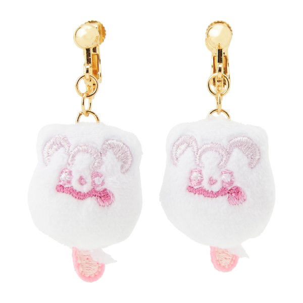 Photo1: Pokemon Center 2025 Pokemon accessory Series Clips Earrings E112 Swirlix (1)