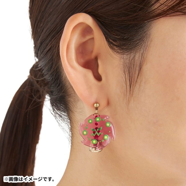 Photo4: Pokemon Center 2025 Pokemon accessory Series Pierced Earrings P109 Spiritomb (4)