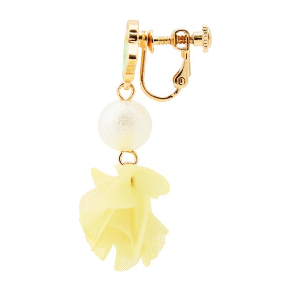Photo2: Pokemon Center 2026 Pokemon accessory Series Clips Earrings E115 Skiploom (2)