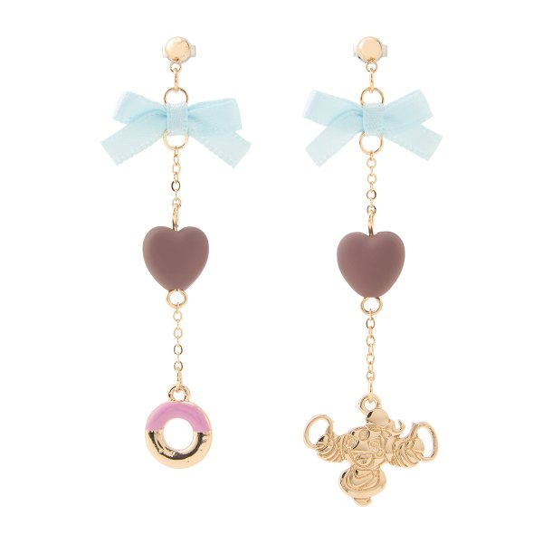 Photo1: Pokemon Center 2026 Pokemon accessory Series Pierced Earrings P117 Hoopa (1)