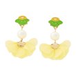 Photo1: Pokemon Center 2026 Pokemon accessory Series Pierced Earrings P115 Skiploom (1)