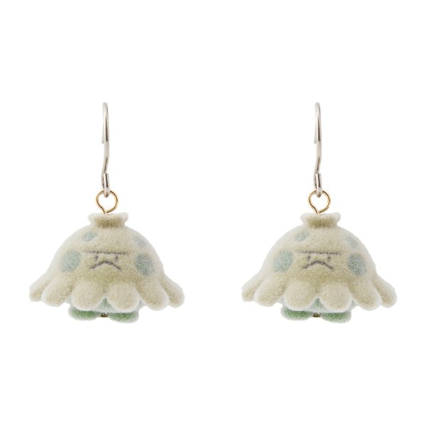 Photo1: Pokemon Center 2026 Pokemon accessory Series Pierced Earrings P119 Shroomish (1)