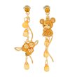 Photo1: Pokemon Center 2026 Pokemon accessory Series Pierced Earrings P114 Teddiursa Combee (1)