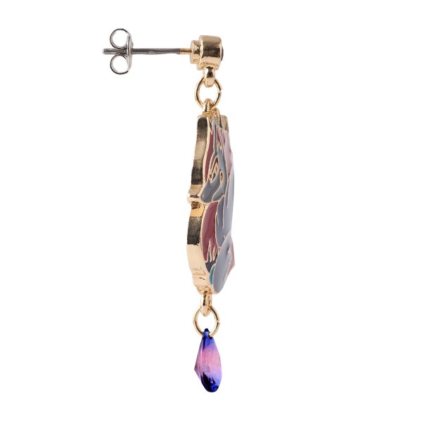 Photo5: Pokemon Center 2026 Pokemon accessory Series Pierced Earrings P116 Zorua Zoroark (5)