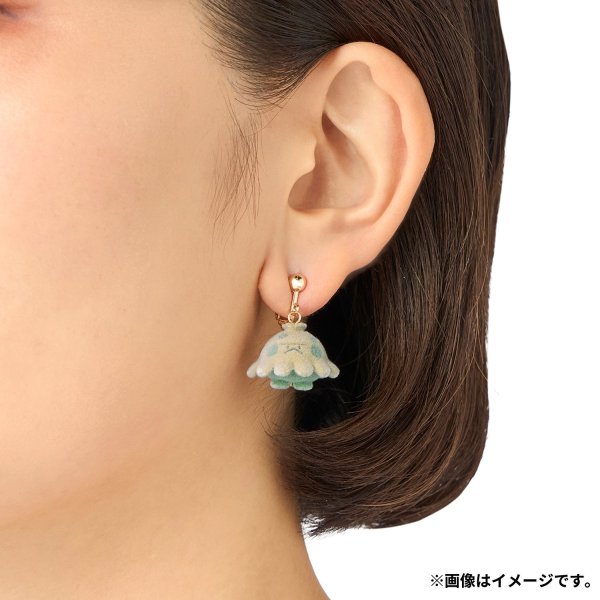 Photo3: Pokemon Center 2026 Pokemon accessory Series Clips Earrings E119 Shroomish (3)