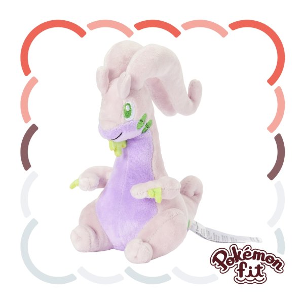 Photo1: Pokemon Center 2024 Pokemon fit Mini Plush #706 Goodra doll Toy (1)
