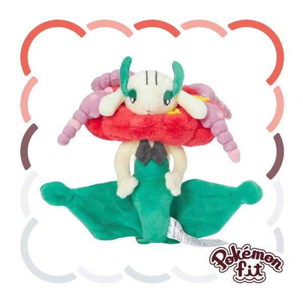 Photo1: Pokemon Center 2024 Pokemon fit Mini Plush #671 Florges doll Toy (1)