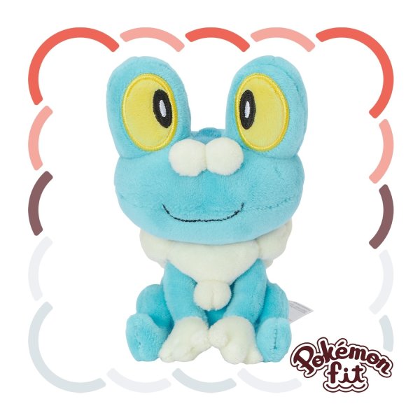 Photo1: Pokemon Center 2024 Pokemon fit Mini Plush #656 Froakie doll Toy (1)