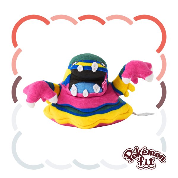 Photo1: Pokemon Center 2025 Pokemon fit Mini Plush #A089 Muk (Alolan Form) (1)